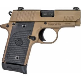 Sig Sauer 238380ESCPN P238 Emperor Scorpion Single 380 ACP 2.7" 6+1/7+1 Black G10 Grip Flat Dark Earth Stainless Steel