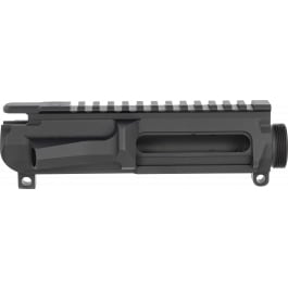 SilencerCo AC5065 SCO15 Stripped Upper Receiver Black Anodized Aluminum for Mil-Spec AR-15 Lower