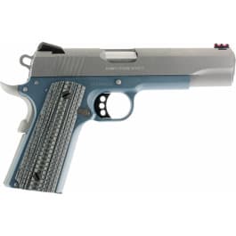 Colt O1070CCSBT 1911 Competition 70 Series Single 45 ACP 5" 8+1 Blue Frame Gray G10 Grip Stainless Steel