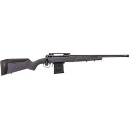 Savage 57770 110 <em>Tactical</em> 18" <em>Mat</em>te Gray Fixed AccuStock w/AccuFit Stock <em>Mat</em>te Black Right Hand
