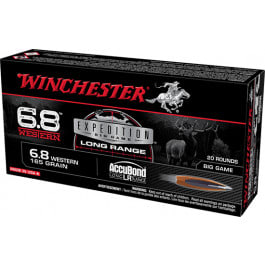 Winchester Winchester Ammo S68WLR 6.8 Western 160ABST - 20rd Box