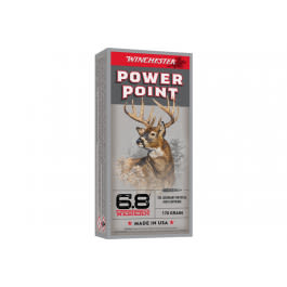 Winchester Winchester Ammo X68W1 Super X 6.8 Western 170 Gripower-Point (PP) - 20rd Box