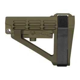 SB <em>Tactical</em> SBA4X-04-SB SBA4 Synthetic OD Green 5-Position Adjustable for AR-Platform