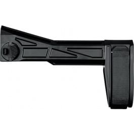 SB <em>Tactical</em> SBT2-01-SB SBT Brace Fixed Right Side Folding Black Synthetic for H&K UMP, B&T APC, LWRCi SMG45