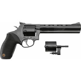 Taurus 2992041 Model M992 Tracker 22 LR/22 Mag 4" 9 Ribber Grip Overlay Blued