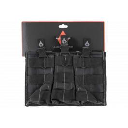 Advance <em>Warrior</em> Solutions AROTTMPBL Double Mag Pouch Open Top Black, Molle Attachment for AR Style Mags