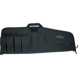 Advance <em>Warrior</em> Solutions RA36RCBL Raptor 36" Black Polyester for Tactical Rifle, 4 Mag Pouch