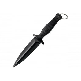 Cold Steel CS-92FBA FGX Boot Blade II 5" Fixed Plain Black Griv-Ex Blade/Black Checkered Kray-Ex Handle