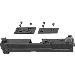 <em>Springfield</em> Armory XD4902 XD OSP 9mm Luger 4" Barrel, Black Steel Slide for <em>Springfield</em> XD with Optics Cut, Suppressor Height Night <em>Sights</em>, Includes Cover Plates