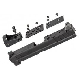 <em>Springfield</em> Armory XD4903 XD OSP 9mm Black Steel for <em>Springfield</em> XD with Optics Cut, Suppressor Height Night <em>Sights</em>, Includes Red Dot & Cover Plates