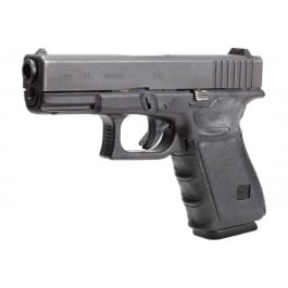 Hogue Hogue 17230 Wrapter Adhesive Grip made of Rubber with Black Finish & Grain Texture for Glock 19, 23, 32 & 38 GEN3