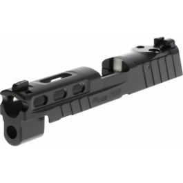 <em>Sig</em> <em>Sauer</em> 8900488 <em>P226</em> <em>Pro</em>-<em>Cut</em> Slide Assembly Serrated Black Nitride Steel with Optics <em>Cut</em> & Ports for <em>Sig</em> <em>P226</em>