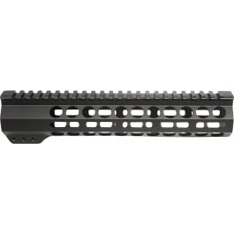 Bowden Tactical J1355310 Cornerstone Handguard 10" M-LOK Made of Black Anodized Aluminum Includes <em>Barrel</em> <em>Nut</em> for AR-Platform