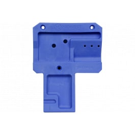 Midwest Industries MILRB Lower Receiver Block Blu Polymer for Mil-Spec AR-15 Lower