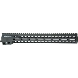 Geissele Automatics 05575B Super Modular Rail MK14 15" M-LOK, Black Aluminum for AR Platform, <em>Barrel</em> <em>Nut</em> Included
