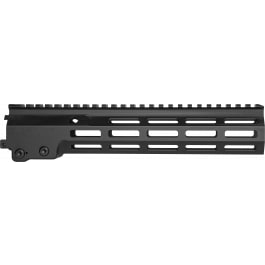 Geissele Automatics 051073B Super Modular Rail MK16 10.50" M-LOK, Black Aluminum for AR Platform, <em>Barrel</em> <em>Nut</em> Included