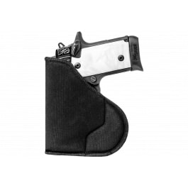Sentry 35WB02BK HexGrip <em>IWB</em> Black Nylon Pocket Fits Sm Revolver, Except #5 Shot 2-3" Barrels Ambidextrous