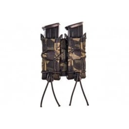 <em>High</em> Speed Gear 11PT02MB Taco Mag Pouch Double Style made of Nylon with MultiCam Black Finish & Molle Mount Type compatible with Pistol Mags