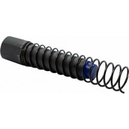 Angstadt <em>Arms</em> AA40BUFKIT Buffer Kit with Black Finish & weighs 10oz for 9mm Luger, 40 S&W & 45 ACP <em>AR</em>-15 Includes Carbine Buffer Spring