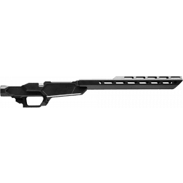 Sharps Bros SBC04 Heatseeker Rifle <em>Chassis</em> Stock <em>Chassis</em> Matte Black Cerakote 6061-T6 Aluminum with <em>14</em>" M-LOK Handguard for Savage 110 Short Action