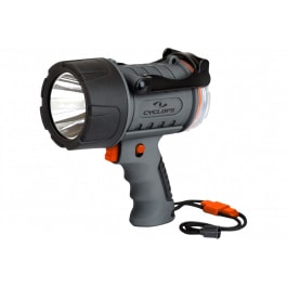 Cyclops CYC2000WP Spotlight w/Flood Light 500/200 Lumens Red/White Cree XP-G3 LED Black/Gray Polymer/Aluminum
