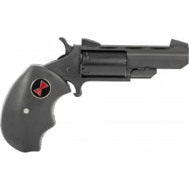 <em>North</em> <em>American</em> Arms Naabwmcrk Black Widow Caliber with 2" Barrel, 5rd Capacity Cylinder, Overall Stainless Finish, Finger Grooved Black Rubber Grip & Fixed Sights Revolver