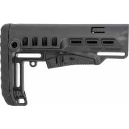 NCStar DLG-087 Tactical Mil-Spec Stock Black Synthetic Collapsible