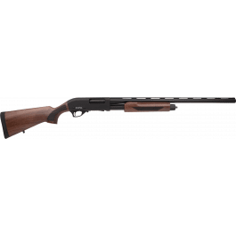 Rock Island Armory PA12H26-WD Pump Shotgun 12GA 26" Barrel 5+1 Walnut Stock Fiber Optic Sight 3 Chokes