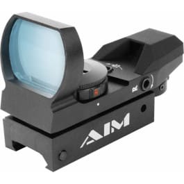 Aim Sports ASI 4 Reticle Tactical Red & Green Illuminated Electro Dot Sight - RT4-03