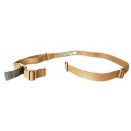 Blue Force Gear - <em>Vickers</em> <em>Sling</em> - Tactical Two Point <em>Sling</em> - Nylon Triglides - No Attachment Hardware - Coyote Brown - VCAS-125-OA-CB