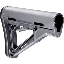Magpul MAG310-GRY CTR Carbine Stock Stealth Gray Synthetic for AR-15, <em>M16</em>, M4 with <em>Mil</em>-<em>Spec</em> Tube (Tube Not Included)