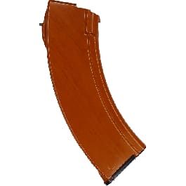 AK-47 <em>7</em>.62X39 30 Round " Bakelite Style" Polymer Magazine - Sunset Orange Color
