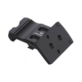 Swampfox - Rebel Offset Mount - 45 Degree Offset - Fits RMR Red Dot Footprint - Reversible - Mounts 1913 Picatinny Rail - RO-DSM-1913