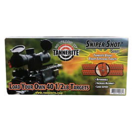 Tannerite PP40 Sniper Shot  Impact Enhancement Explosion Centerfire Rifle Firearm 0.50 lb 40 <em>Targets</em>