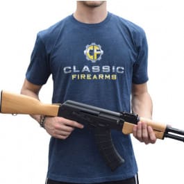 Classic Firearms T-Shirt - Navy