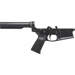 Aero Precision M5 (.308) Complete <em>Lower</em> Receiver w/ Magpul <em>MOE</em> Grip No Stock - Anodized Black - APAR308012