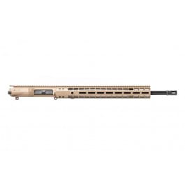 Aero Precision M5E1 Complete Upper, 20" .308 Rifle Barrel, 16.6" Enhanced Handguard - FDE Cerakote - APAR308253M27