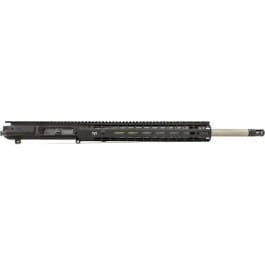 Aero Precision M5E1 Enhanced 20" 6.5 Creedmoor Stainless Steel Complete Upper Receiver with 15" Enhanced M-LOK Handguard - Anodized Black - APAR308554M45