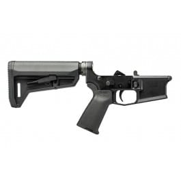 <em>Aero</em> <em>Precision</em> <em>M4E1</em> <em>Complete</em> <em>Lower</em> Receiver w/ MOE Grip & SL-K Carbine Stock - Anodized Black - APAR600183