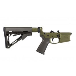 <em>Aero</em> <em>Precision</em> <em>M4E1</em> <em>Complete</em> <em>Lower</em> Receiver with MOE Grip & CTR Carbine Stock - ODG Anodized - APAR600572