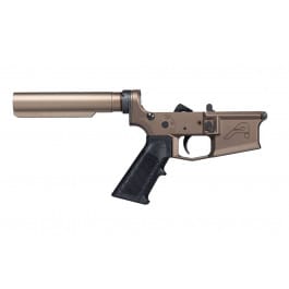 <em>Aero</em> <em>Precision</em> <em>M4E1</em> Carbine <em>Complete</em> <em>Lower</em> Receiver with A2 Grip, No Stock - Kodiak Brown Anodized - APAR600577