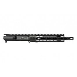 Aero Precision M4E1 Enhanced 10.5" 5.56 No <em>Forward</em> Assist Complete Upper Receiver with 9" M-LOK Handguard - Anodized Black - APAR612275M2
