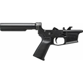 Aero Precision EPC-<em>9</em> <em>Complete</em> <em>Lower</em> Receiver with Magpul Grip - No Stock - Anodized Black - APAR620552