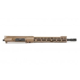 <em>Aero</em> <em>Precision</em> <em>M4E1</em> Threaded <em>Complete</em> <em>Upper</em>, 14.5" 5.56 Carbine Length Barrel, 12" M-LOK ATLAS S-ONE Handguard - FDE Cerakote - APAR700314M32