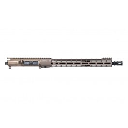 Aero Precision M4E1 Threaded 16" 5.56x45mm Mid-Length Complete Upper Receiver with ATALS S-ONE Handguard - Kodiak Brown Anodized - APAR700392M7