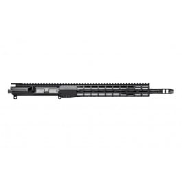 <em>Aero</em> <em>Precision</em> <em>M4E1</em> Threaded <em>Complete</em> <em>Upper</em>, 14.5" 5.56 Mid-Length Barrel with Pinned Epsilon 556SL, 12" M-LOK ATLAS R-ONE HG - Anodized Black - APAR700704M68