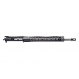 Aero Precision M4E1 Threaded 18" .223 Wylde Fluted Complete Upper Receiver with 15" ATLAS R-ONE Handguard - Anodized Black - APAR700705M51