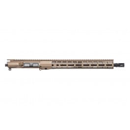 Aero Precision M4E1 Threaded 16" 5.56 M4 Complete Upper Receiver with 15" <em>ATLAS</em> R-ONE Handguard - Cerakote FDE - APAR700715M6