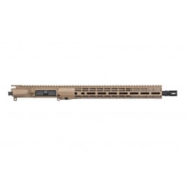 <em>Aero</em> <em>Precision</em> <em>M4E1</em> Threaded <em>Complete</em> <em>Upper</em>, 16" 5.56 HBAR Mid-Length Barrel with 15" ATLAS R-ONE M-LOK Handguard - FDE Cerakote - APAR700715M97
