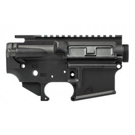 Aero Precision AR15 Threaded Assembled <em>Receiver</em> <em>Set</em> - Anodized Black - APCS100820
